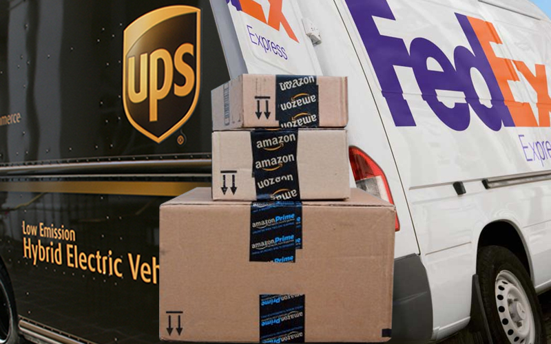 E-commerce Pushes Growth UPS, FedEx and Amazon DGD Transport